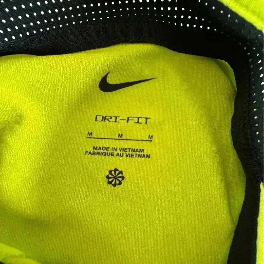 Nike Shirt Mens Medium "Bucks" Neon Green Golf Polo Short Sleeve Dri-Fit - Picture 7 of 11